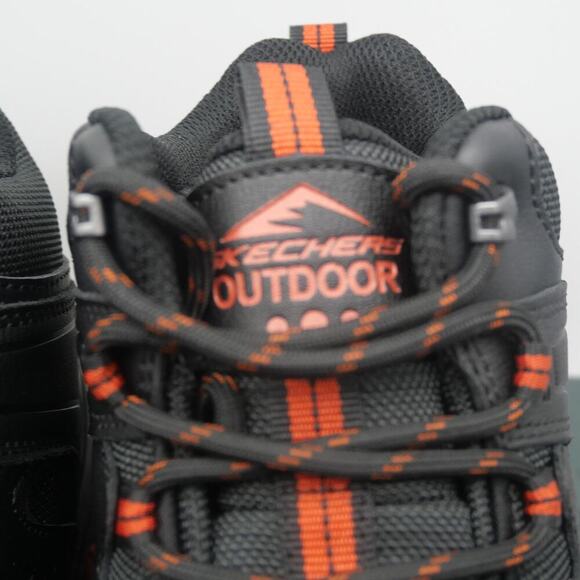 NEW Skechers Outdoor Pine Trail Gotera Hiking Boots Men's 10 Black Leather - Picture 7 of 12